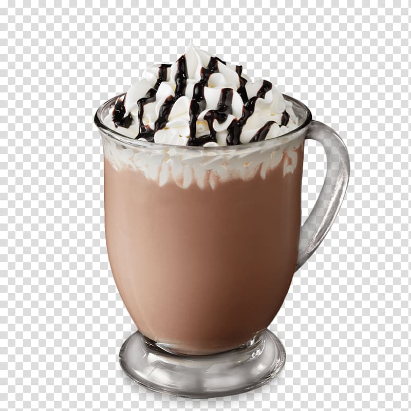  a cup of hot chocolate 